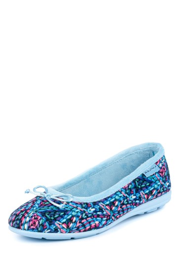 Lunar Blue Ice Pump Slipper