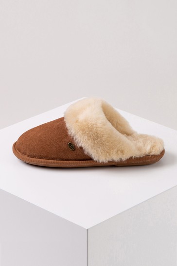 Just Sheepskin Ladies Duchess Sheepskin Slipper