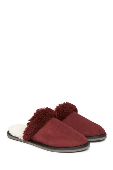 Celtic & Co Red Ladies' Turnback Mules