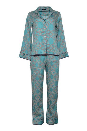 Fable and Eve Soho Chain Print Pyjamas