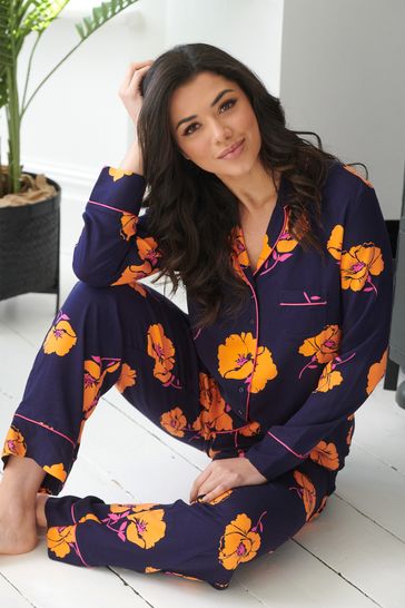 Pour Moi Luxe Woven Twill Pyjama Set