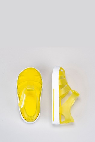 Igor Yellow Star Jelly Sandals