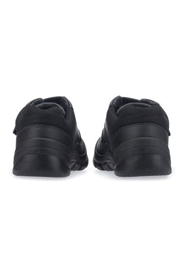 Start-Rite Rhino Warrior Black Leather School Shoes