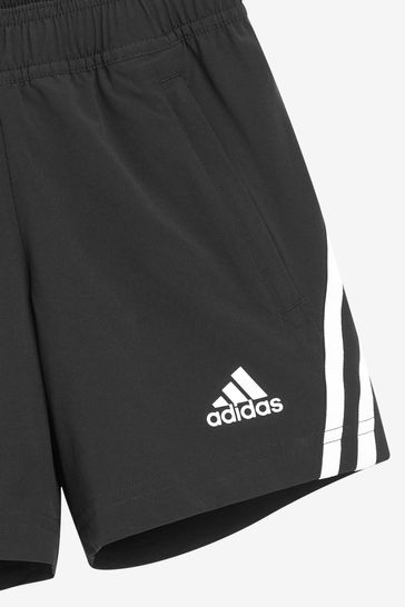 adidas Performance 3 Stripe Woven Shorts