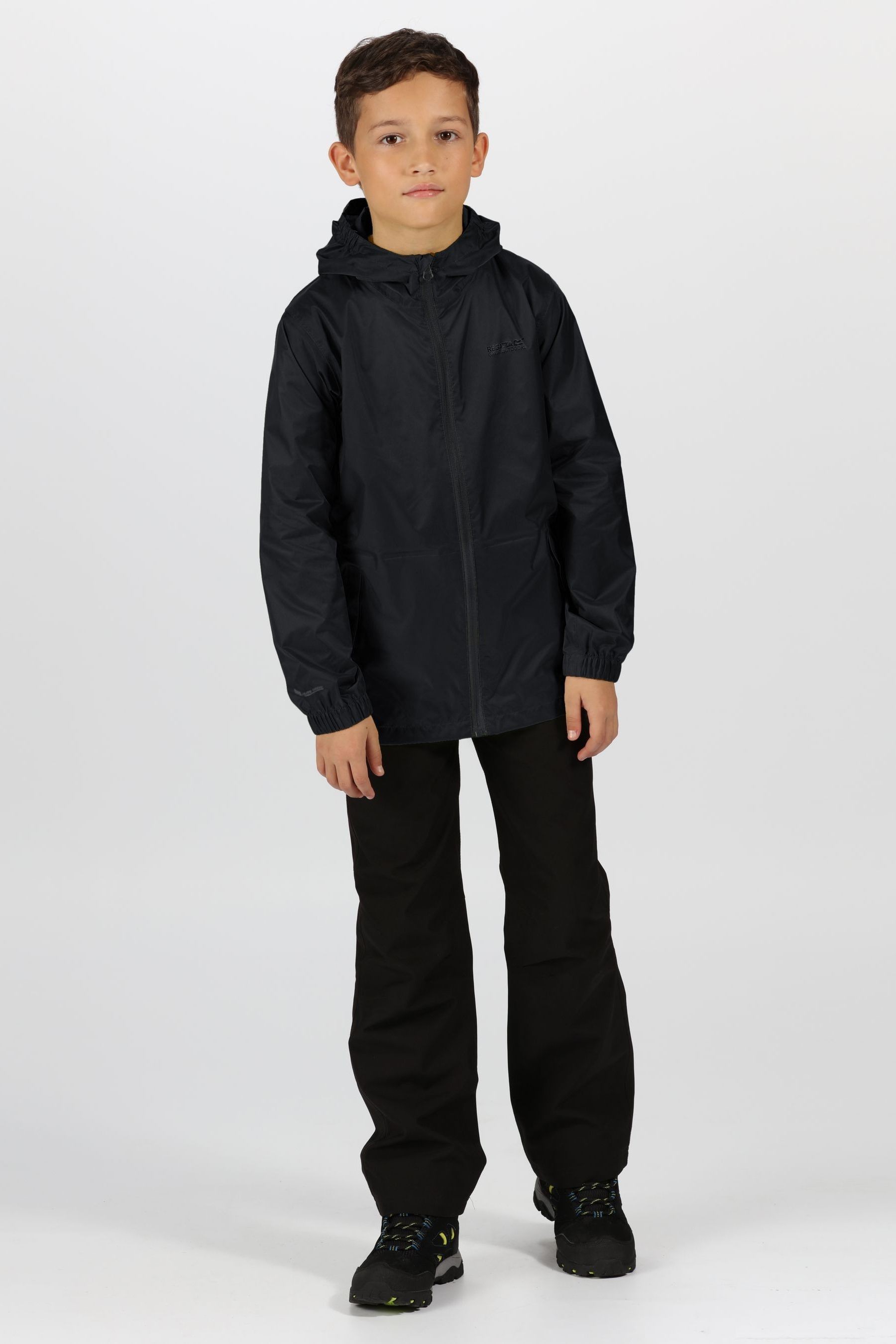 Regatta Pink Kids Pack It Waterproof & Breathable Puddle Jacket