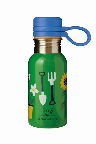 Frugi x The National Trust Green Splish Splash Steel Bottle