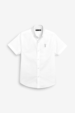 Oxford Shirt (3-16yrs) Short Sleeve