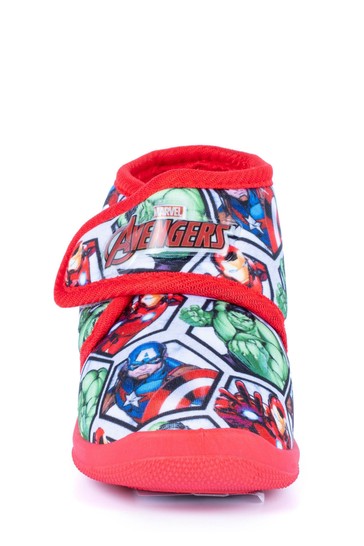 Lunar Red Marvel Avengers Slippers