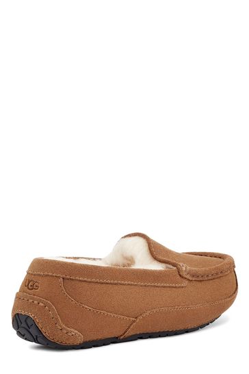 UGG Kids Tan Ascot Slippers