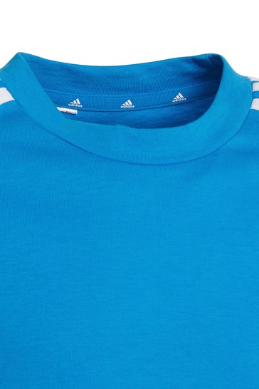 تي شيرت أساسي 3 أشرطة من Adidas