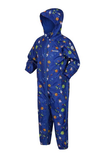 Regatta Blue Peppa Pig Waterproof Pobble Suit