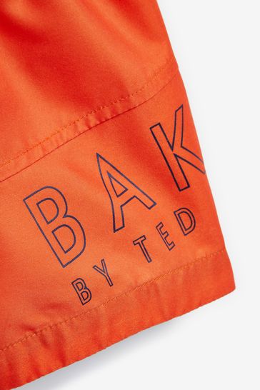 Baker by Ted Baker Orange Swim Shorts