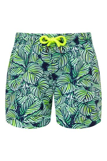 Sunuva Green Jungle Swim Shorts