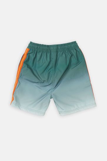 Angel & Rocket Kane Green Ombre Printed Swim Shorts