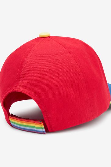 Little Bird Red Happy Baseball Cap