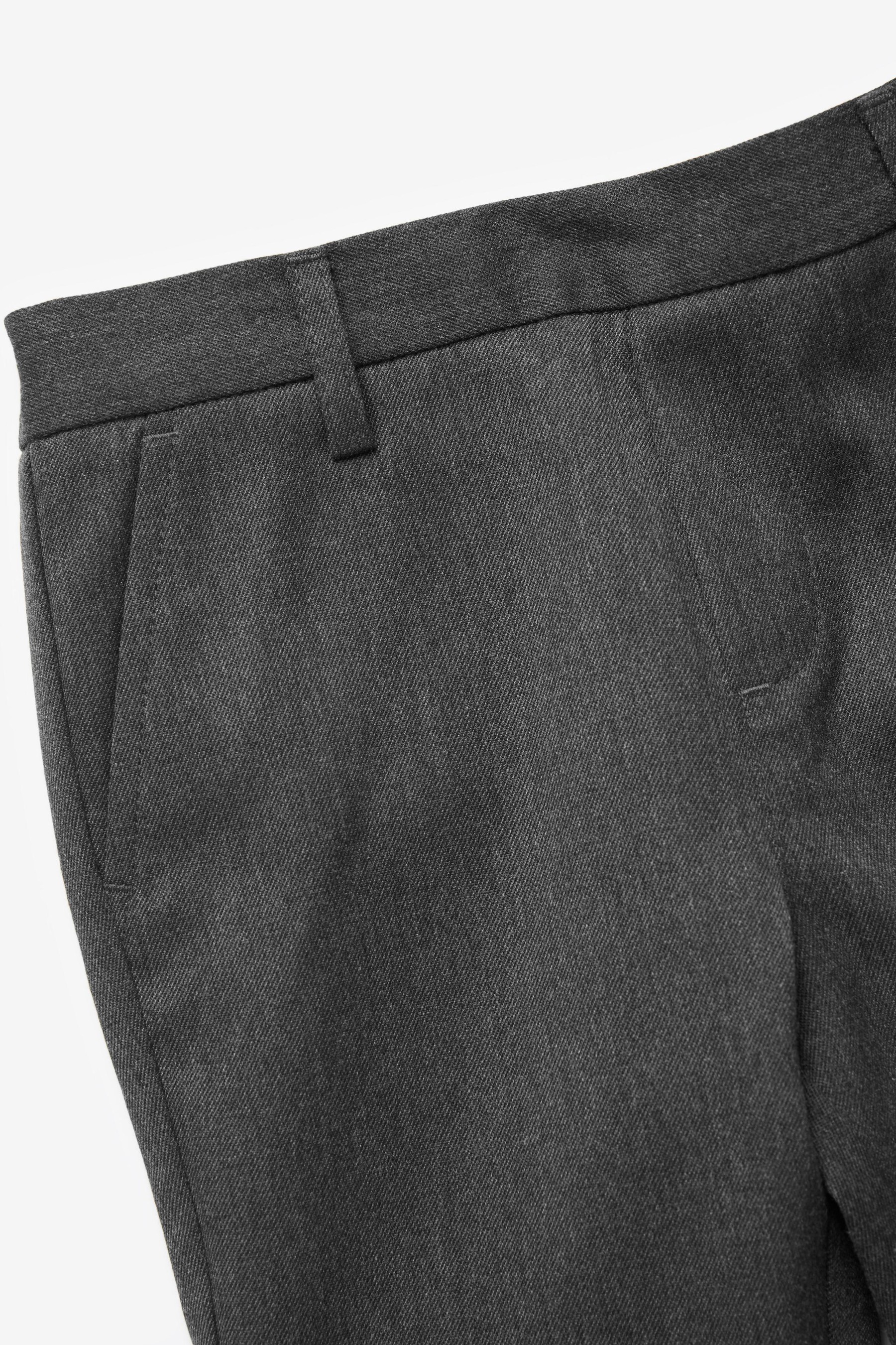 School Formal Straight Trousers (3-17yrs) Pull-On Waist