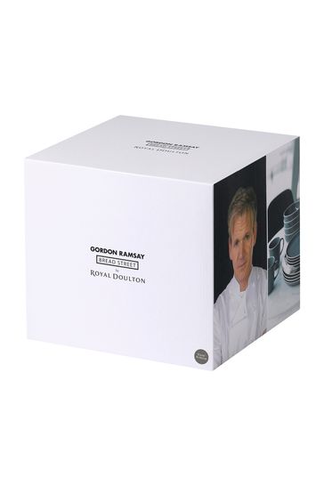 Royal Doulton 16 Piece Gordon Ramsay Bread St Slate Dinner Set