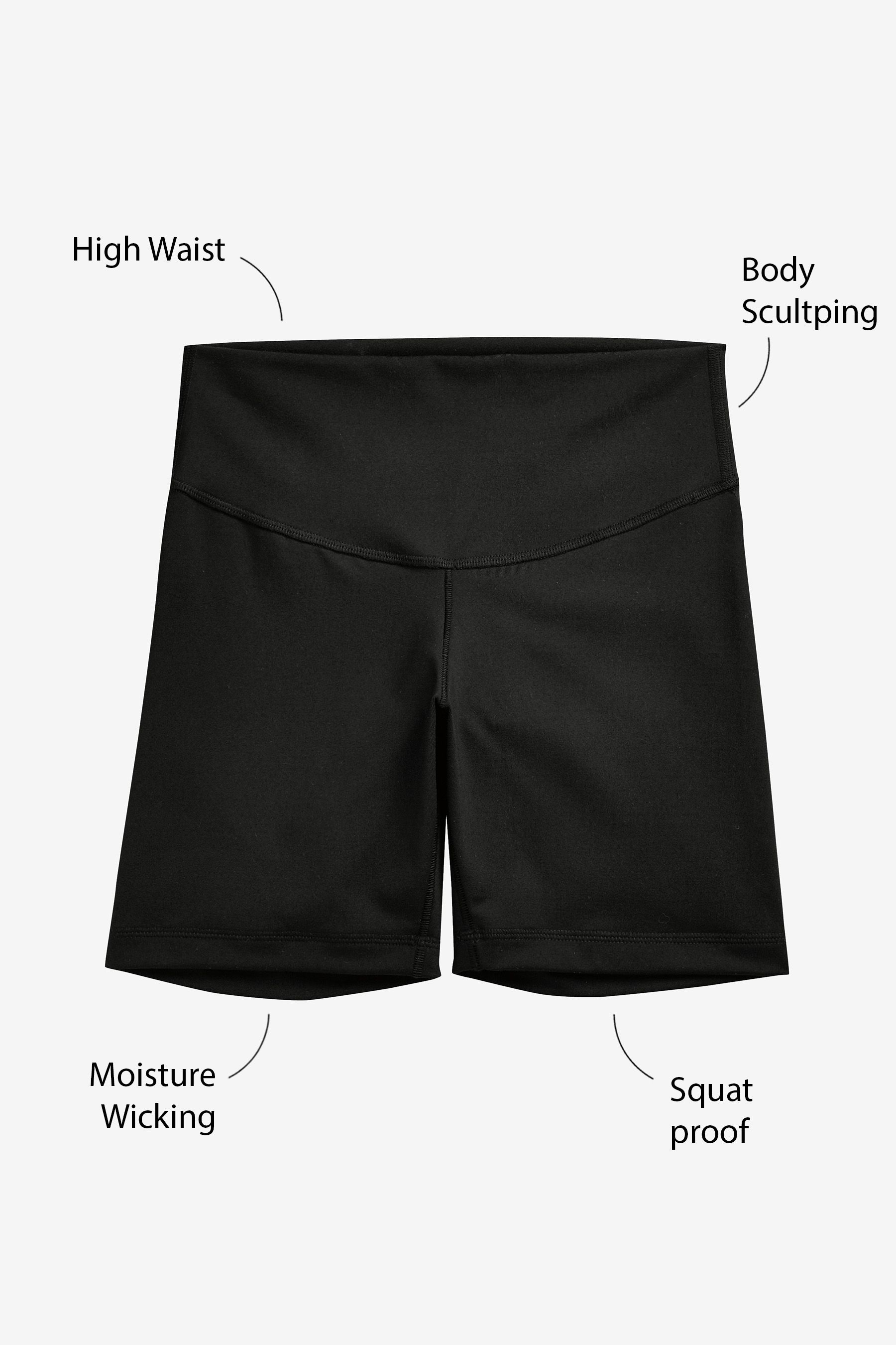 Next Active Sports Tummy Control High Waisted Sculpting Shorts