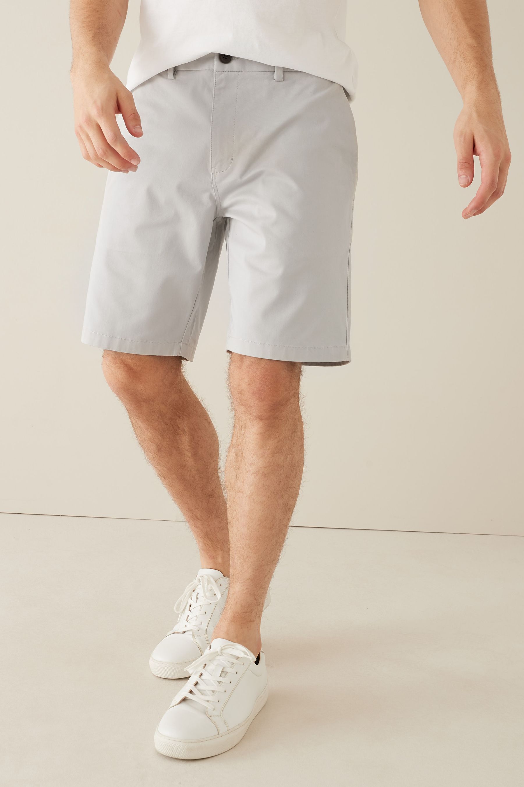 Stretch Chino Shorts Straight Fit