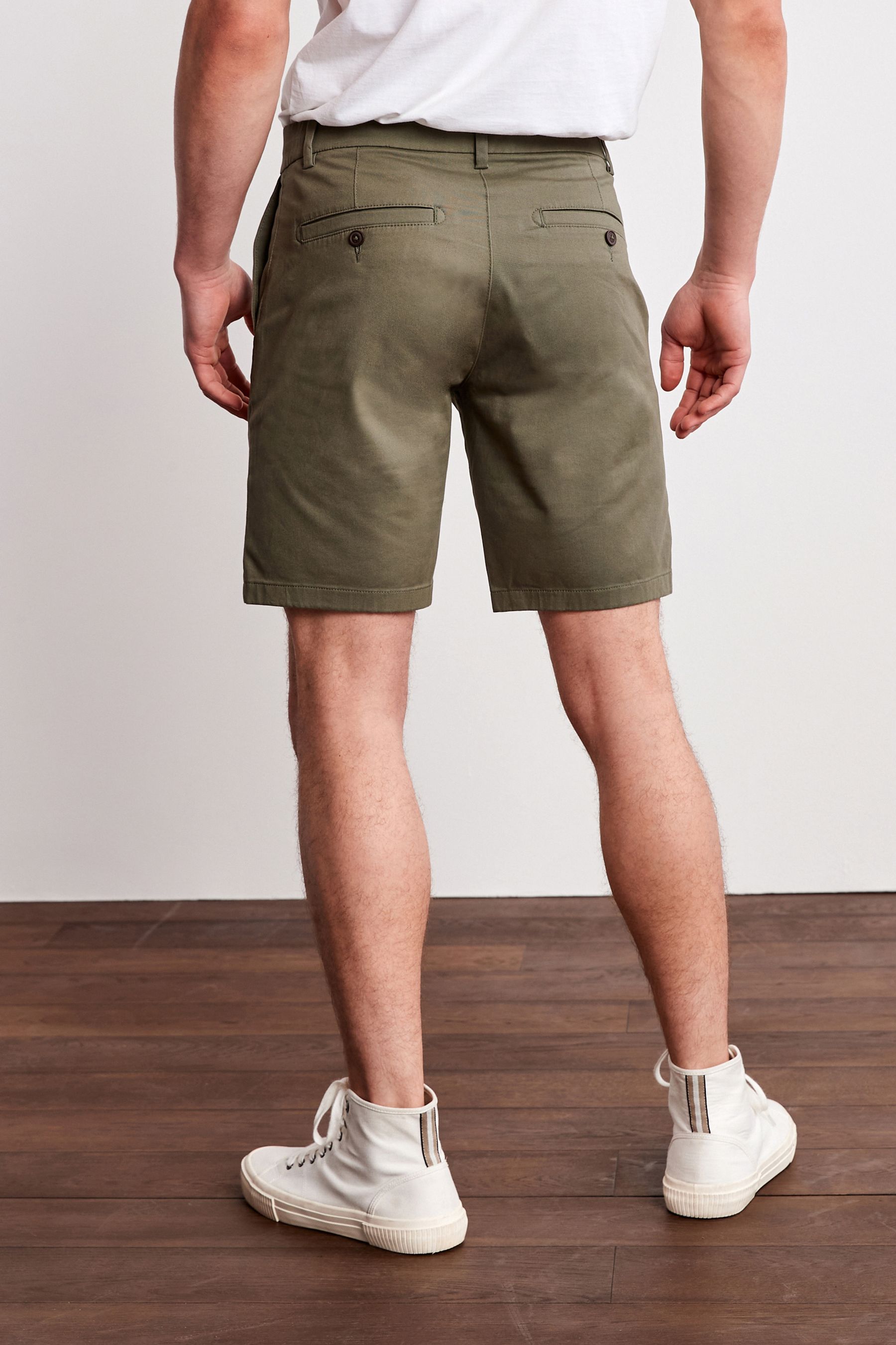 Stretch Chino Shorts Straight Fit