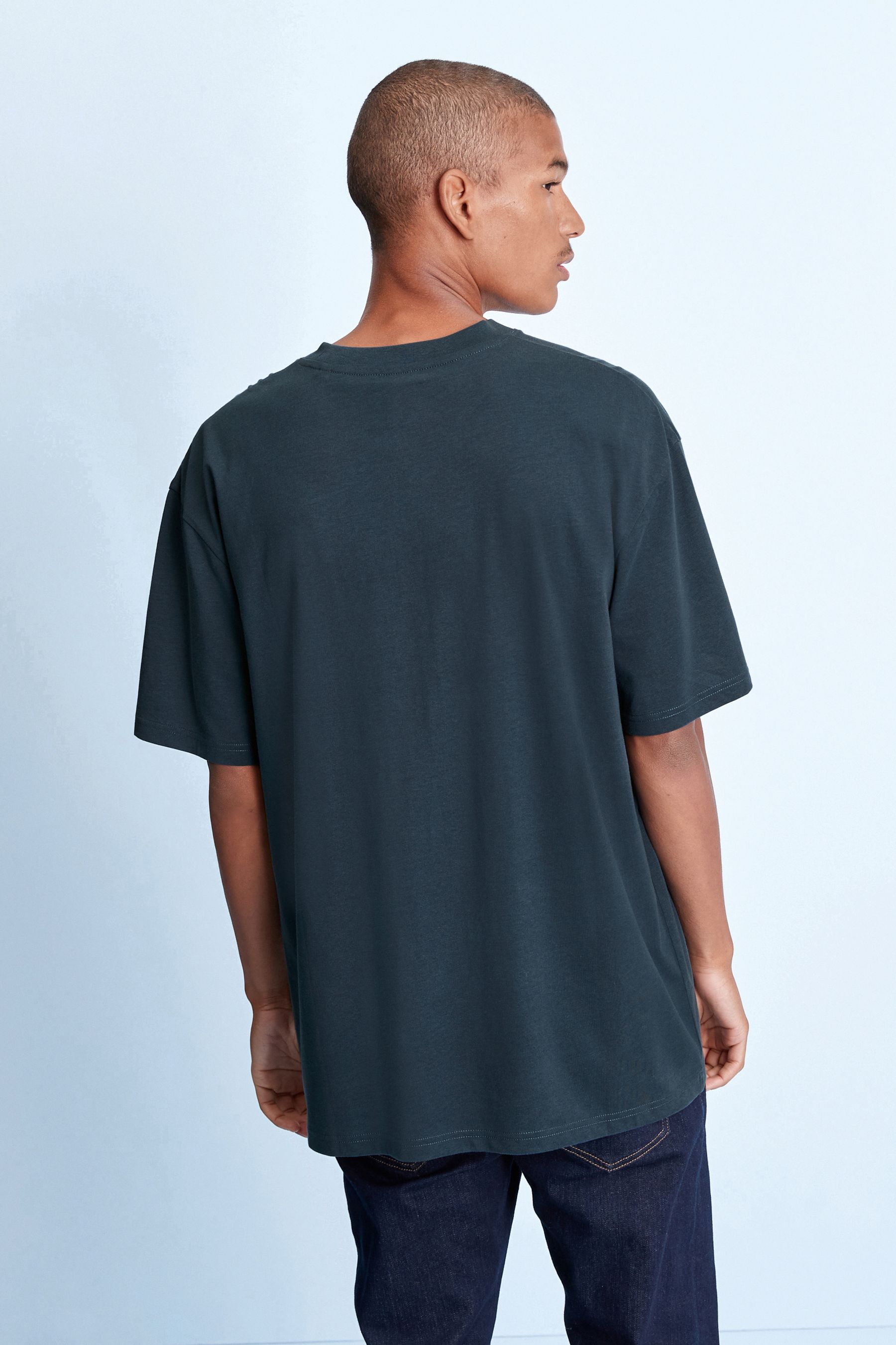 658-716s Crew Oversized Fit