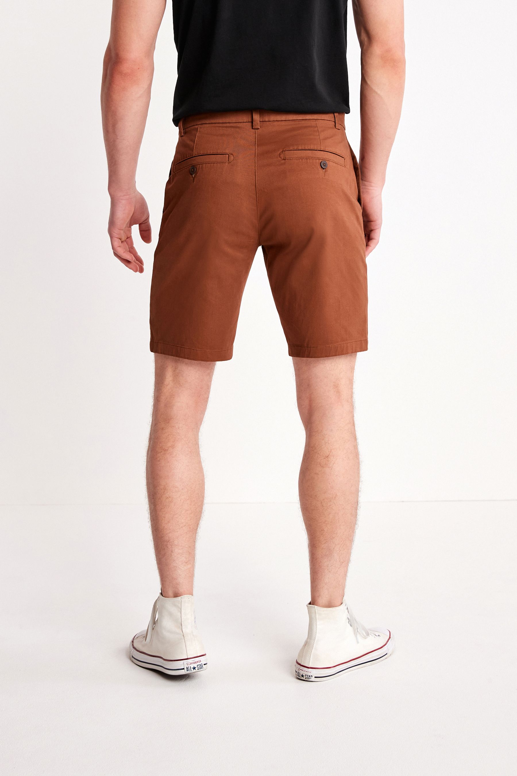 Stretch Chino Shorts Straight Fit