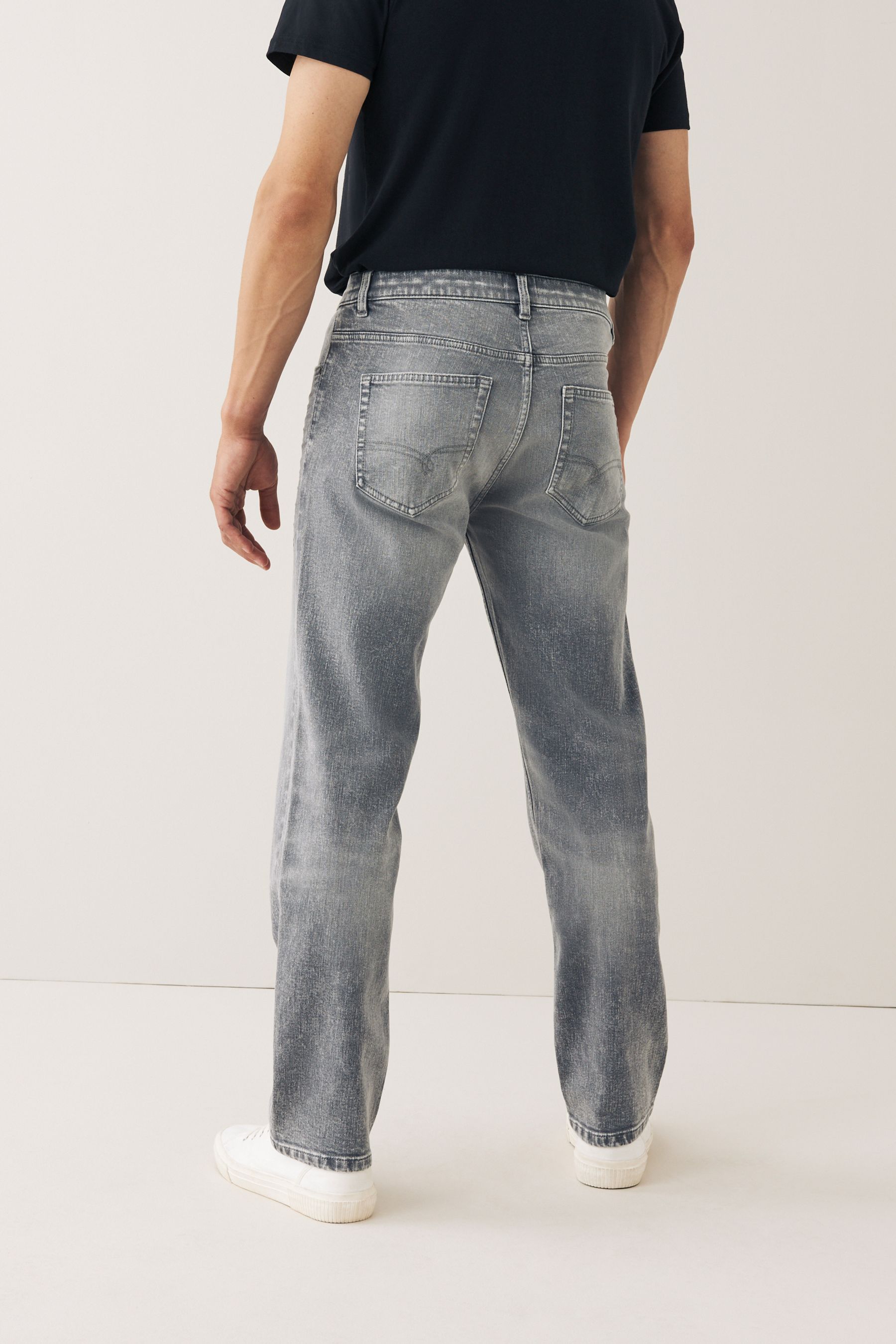 Authentic Stretch Jeans Straight Fit