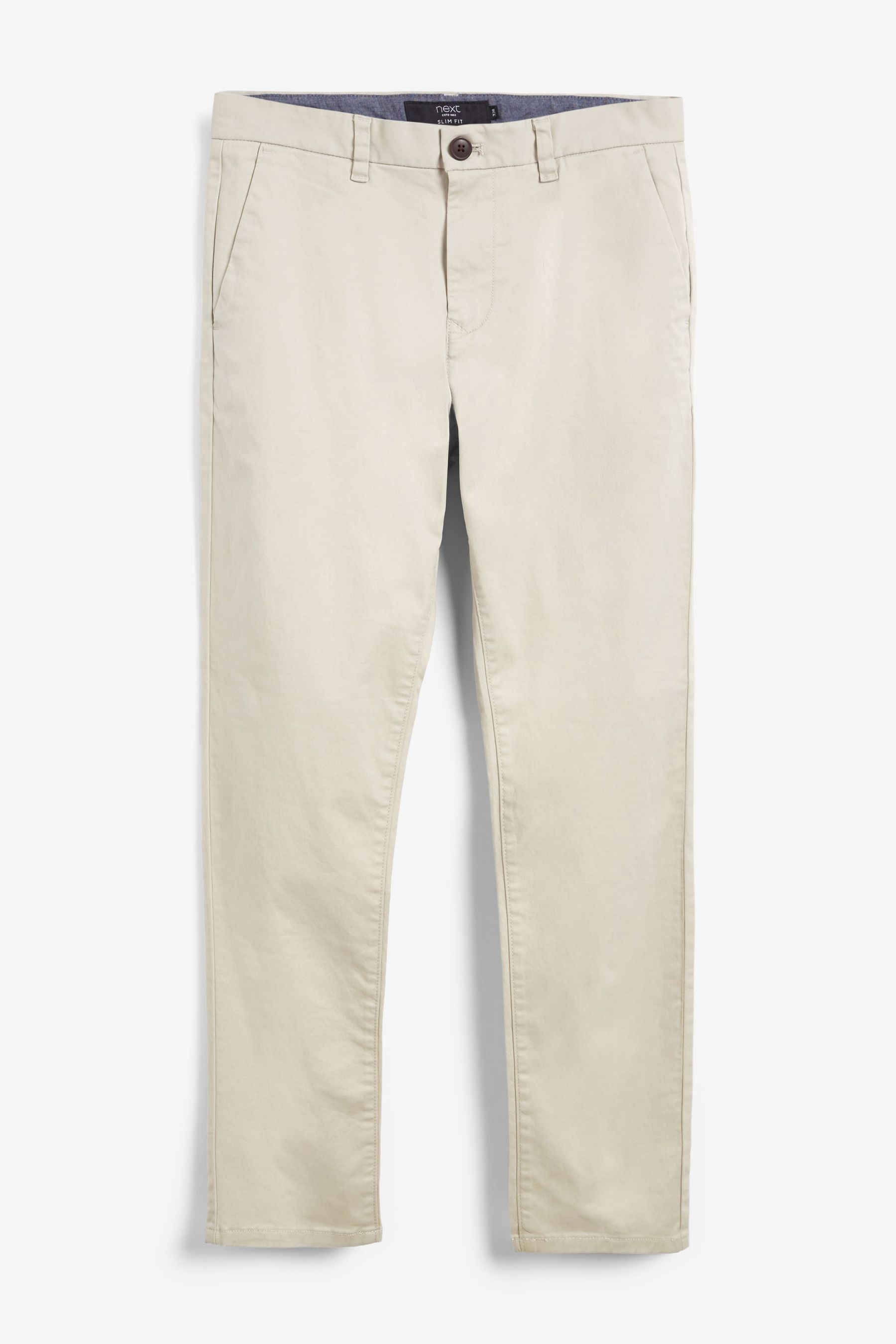 Stretch Chino Trousers Slim Fit