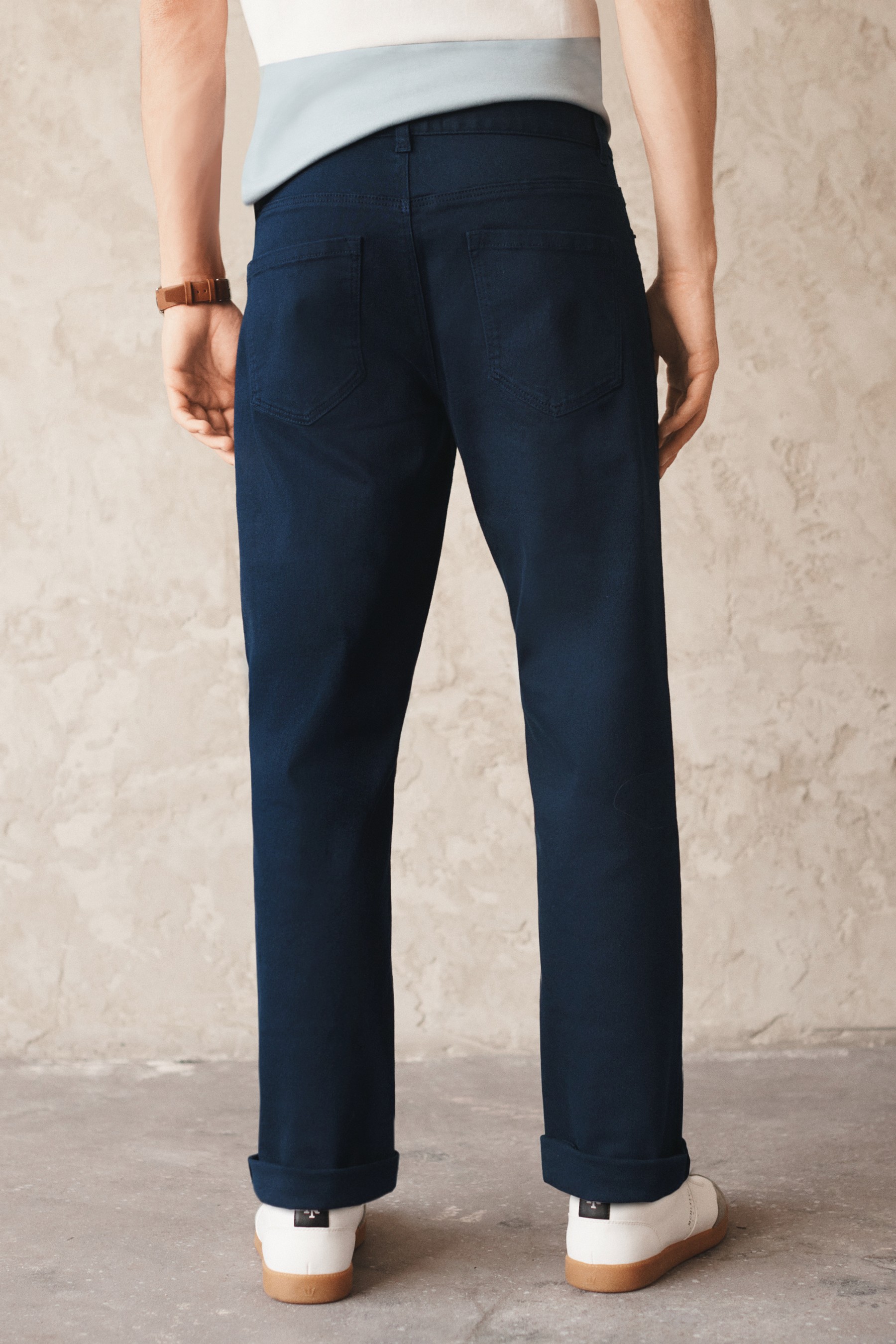 Essential Stretch Jeans Straight Fit