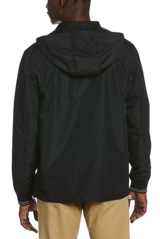 Original Penguin® Black Hooded Ratner Jacket