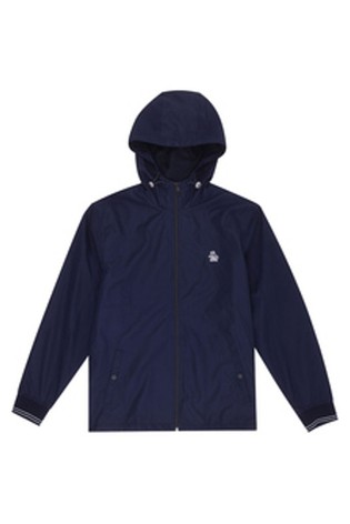 Original Penguin Blue Hooded Ratner Jacket