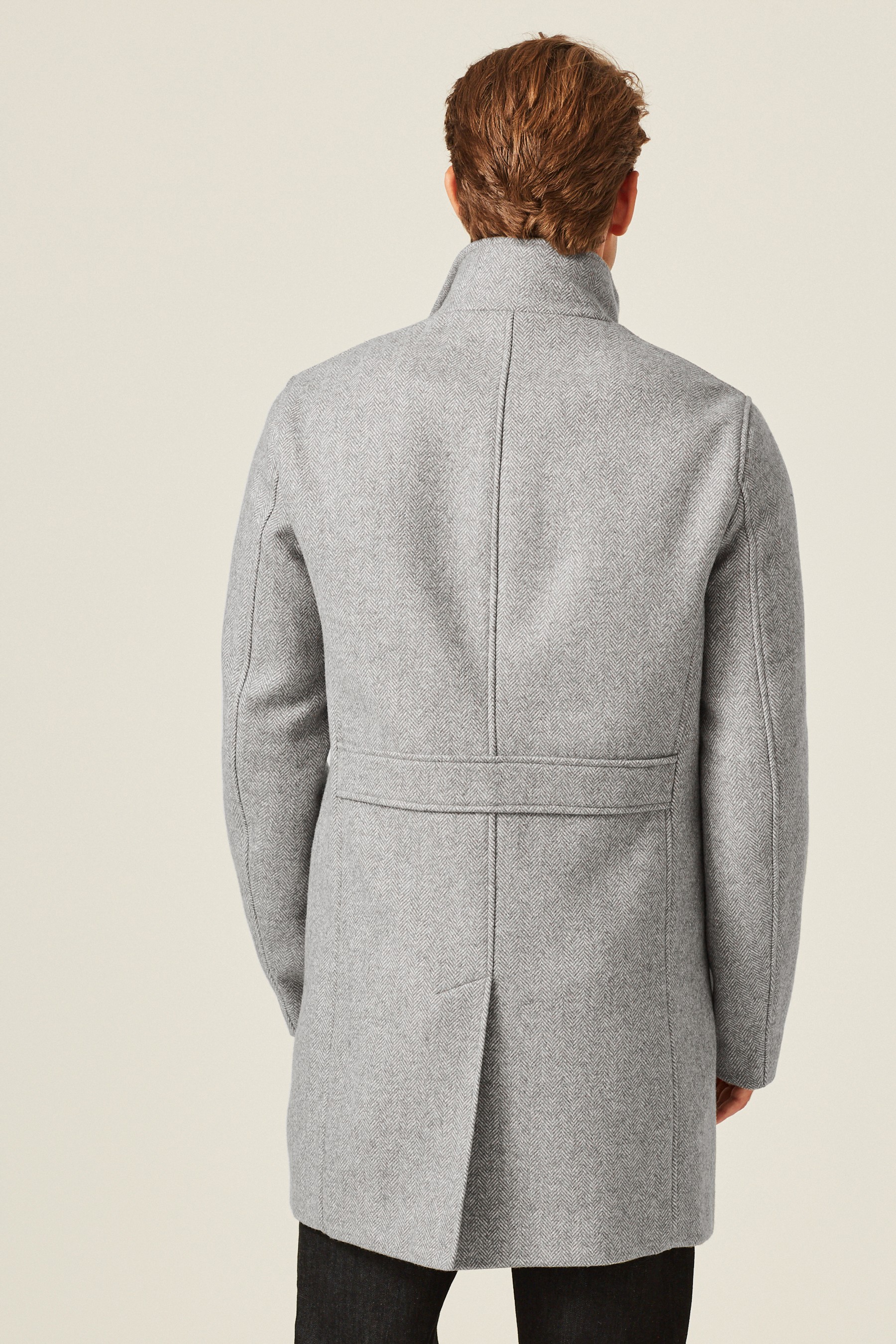 Funnel Neck Coat