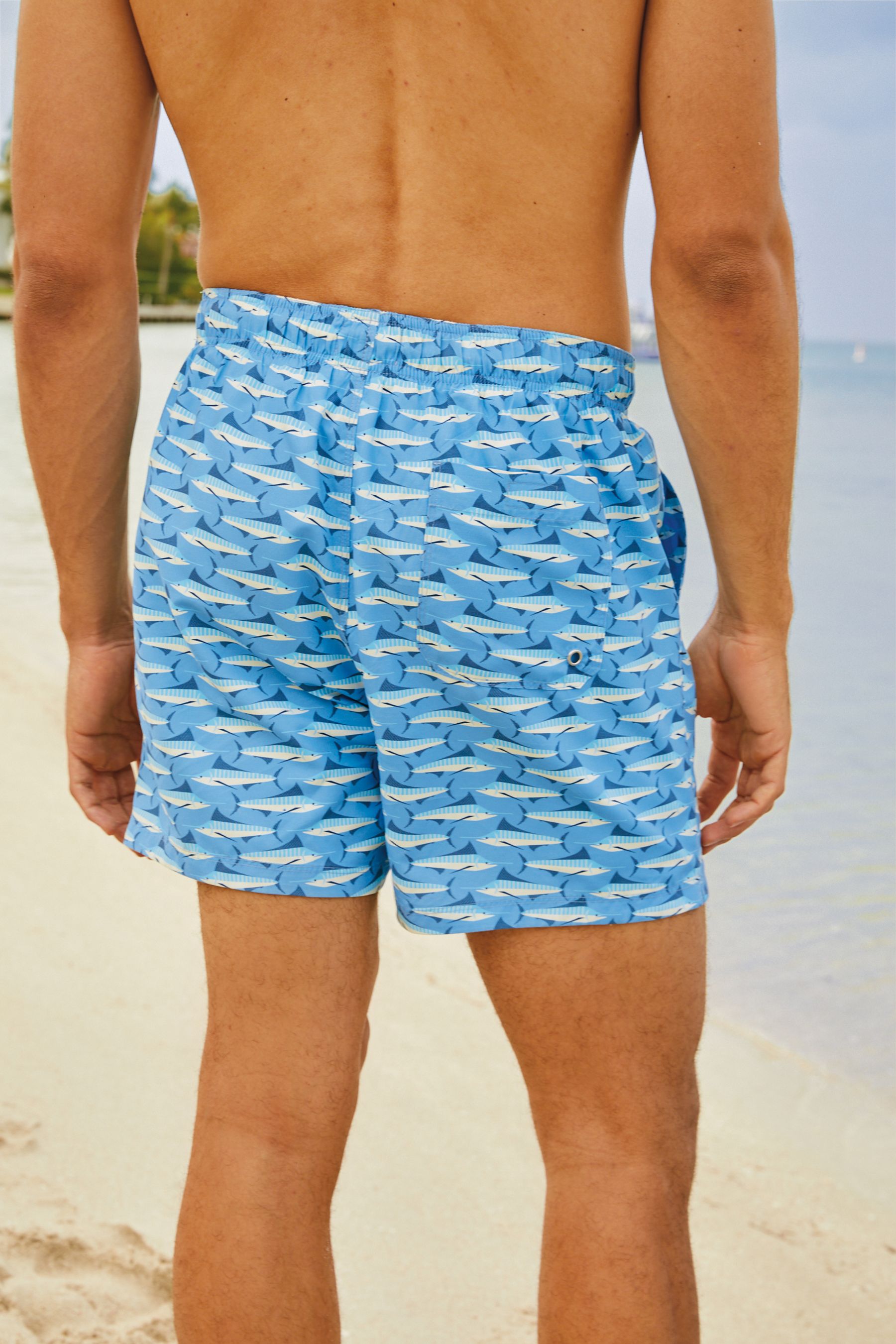 Printed Swim Shorts