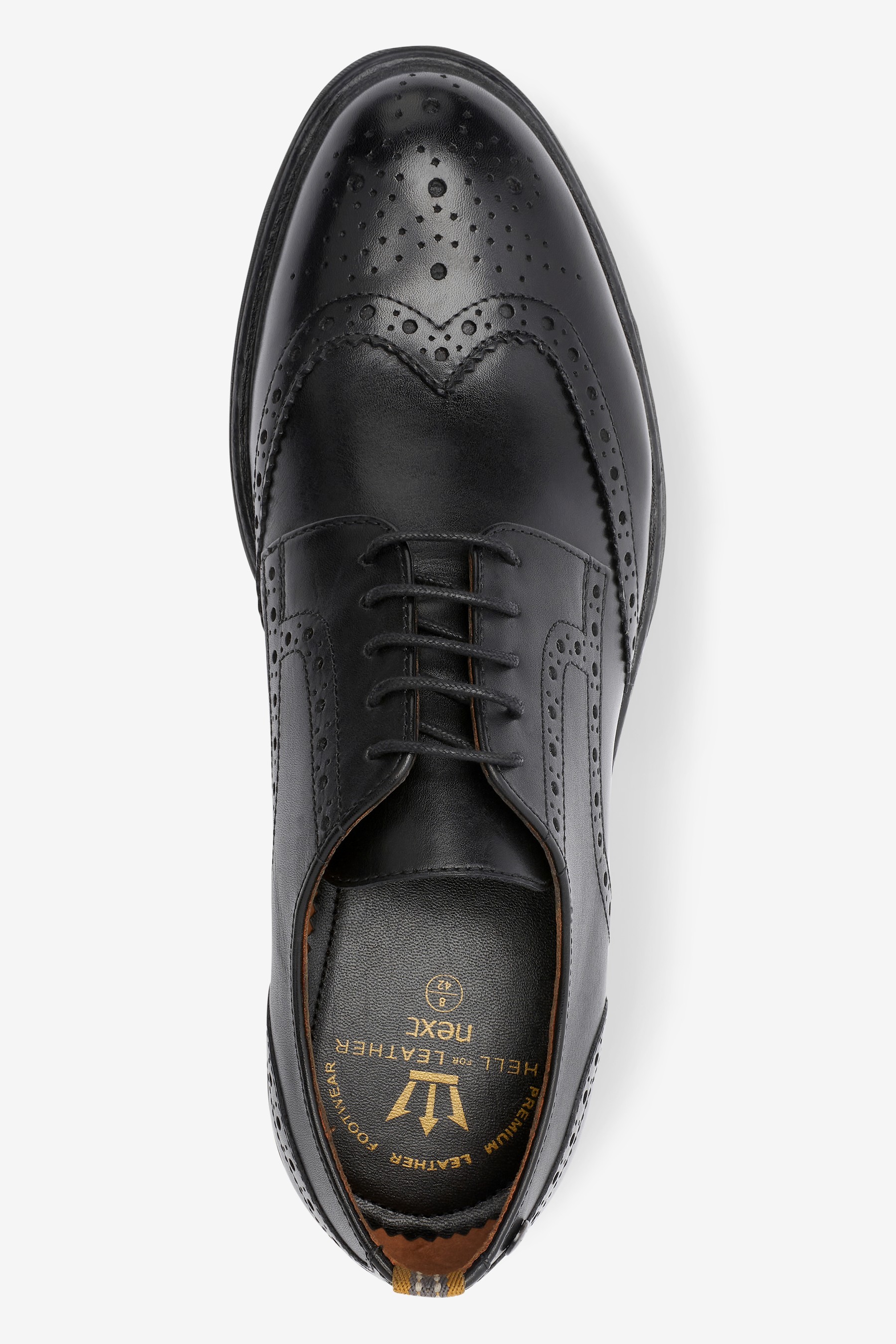 Leather Brogue Shoes