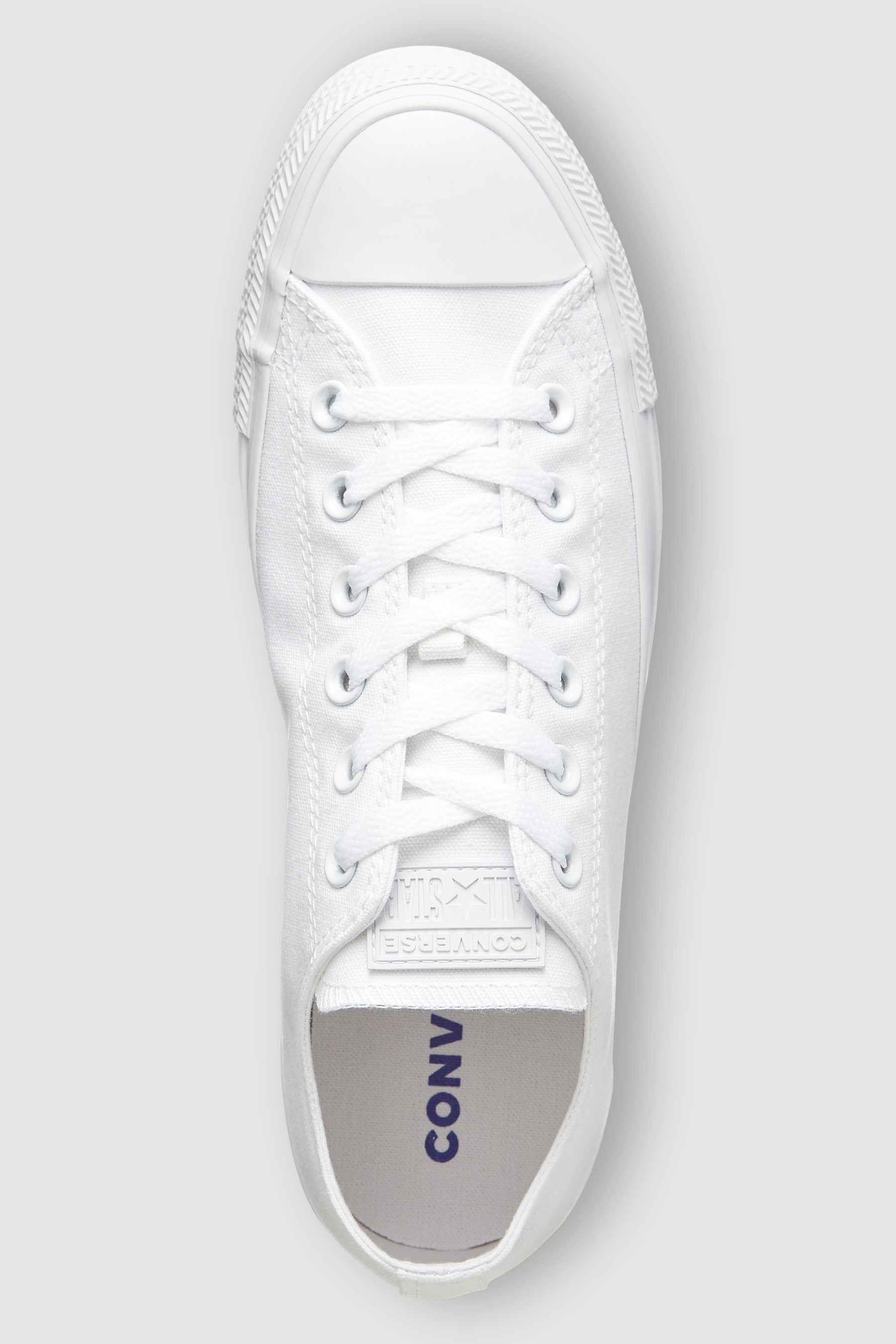 Converse White/White Chuck Ox Trainers