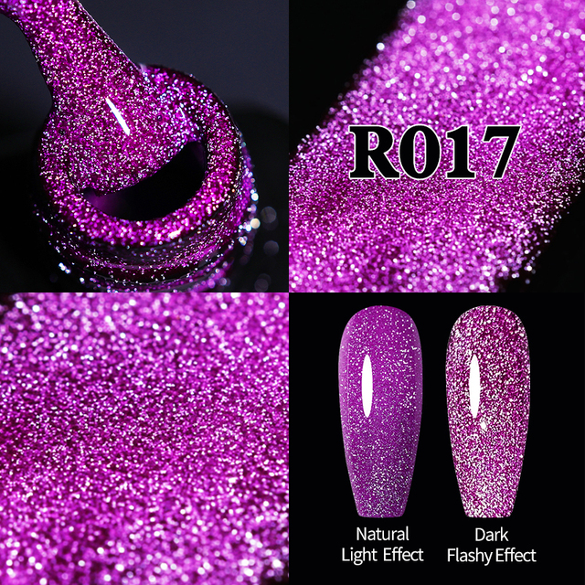 UR SUGAR 7.5ml Cat Reflective Magnetic Nail Gel Polish Rainbow Gel Shine Laser Gel Soak Off UV Varnish LED Nail Art Design