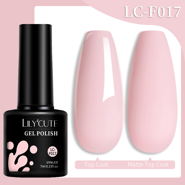 LILYCUTE Thread Shell Nail Gel Polish 7ml Pearl Shell Semi Permanent UV Gel Base Top Coat Popular in Autumn and Winter