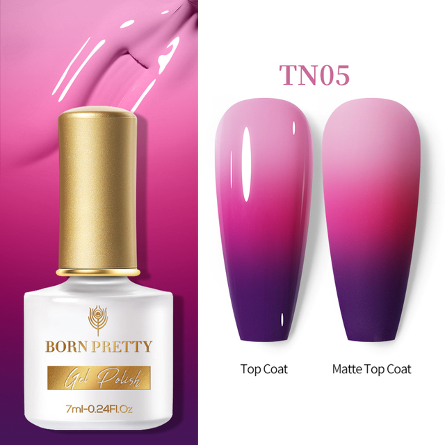 Born Pretty Pink Color Luminous Gel Nail Polish Glow In The Dark Neon Fluorescent Soak Off UV LED Top Coat Semi Permanent Varnish