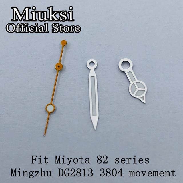 Miuksi-Luminous Wristwatch NH35 NH36 ETA 2836 2824 Miyota 8205 8215 821A Mingzhu DG 2813 3804