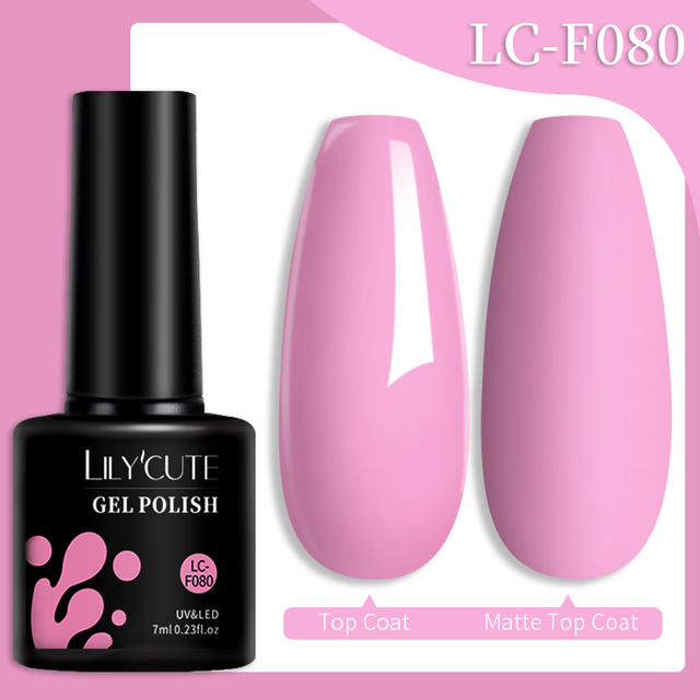 LILYCUTE Thread Shell Nail Gel Polish 7ml Pearl Shell Semi Permanent UV Gel Base Top Coat Popular in Autumn and Winter