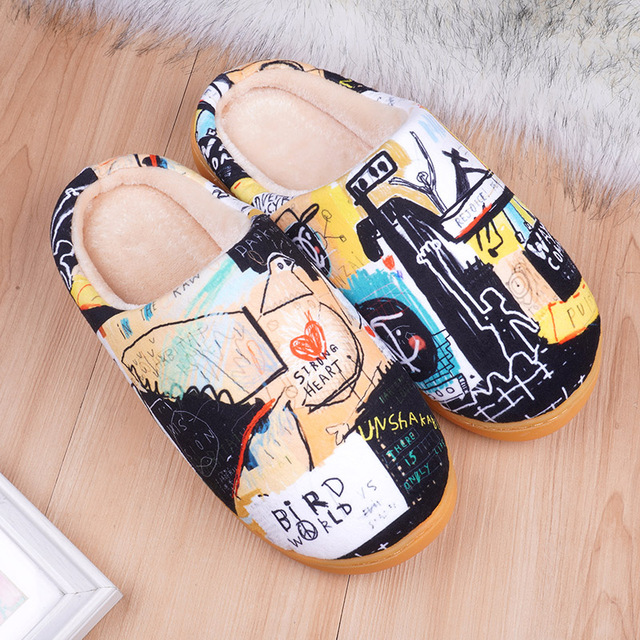 Women Slippers Men Shoes Home Kids Indoor Outdoor Bed Moccasins Fashion Must Have Soft Winter Room Ladies Thin House Sneakers