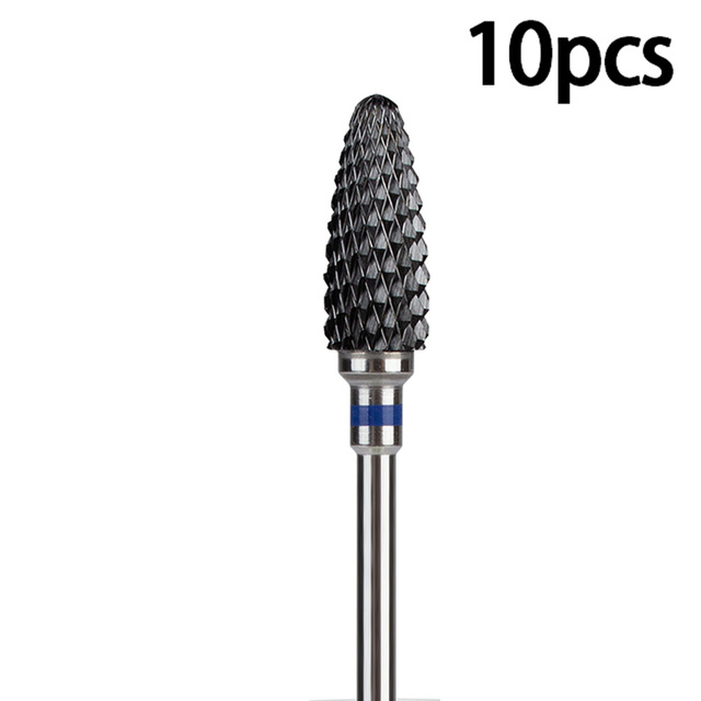 Nail Bits Ceramic Nail Drill Bit Pedicure Drill Milling Cutter For Manicure Machine Pedicure Caps Ceramic Drill Nail Polish Tools