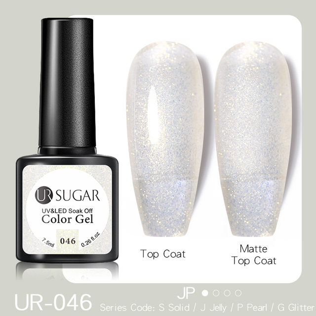 UR SUGAR 7.5ml Disco Reflective Cat Magnetic Gel Nail Polish Auroras Iridescent Glitter Sequins Soak Off Nails Art UV Varnish