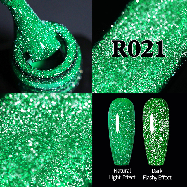 UR SUGAR 7.5ml Cat Reflective Magnetic Nail Gel Polish Rainbow Gel Shine Laser Gel Soak Off UV Varnish LED Nail Art Design