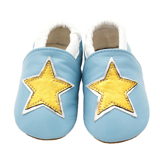 Unisex Infant Baby Shoes Toddler Toddler Baby Soft Soled Cowhide Bottom Skid-Proof Boys Girls Animal First Walkers 0-24 Month