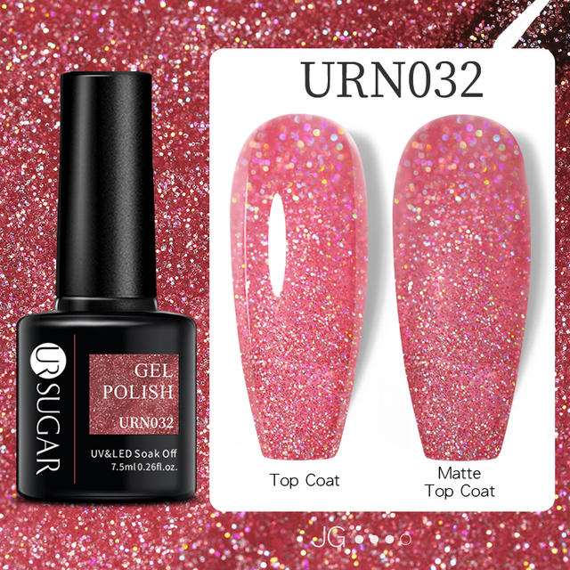 UR SUGAR 7.5ml Nude Pink Gel Nail Polish Soak Off UV LED Semi Permanent Gel Varnish All For Nails Art Design Manicure