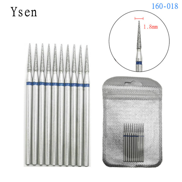 10pcsSet Diamond Nail Drill Bit Artery Electric Cutters For Pedicure Manicure Files Cuticle Burr Nail Tools Accessories