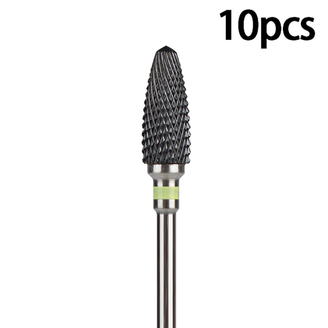 Nail Bits Ceramic Nail Drill Bit Pedicure Drill Milling Cutter For Manicure Machine Pedicure Caps Ceramic Drill Nail Polish Tools