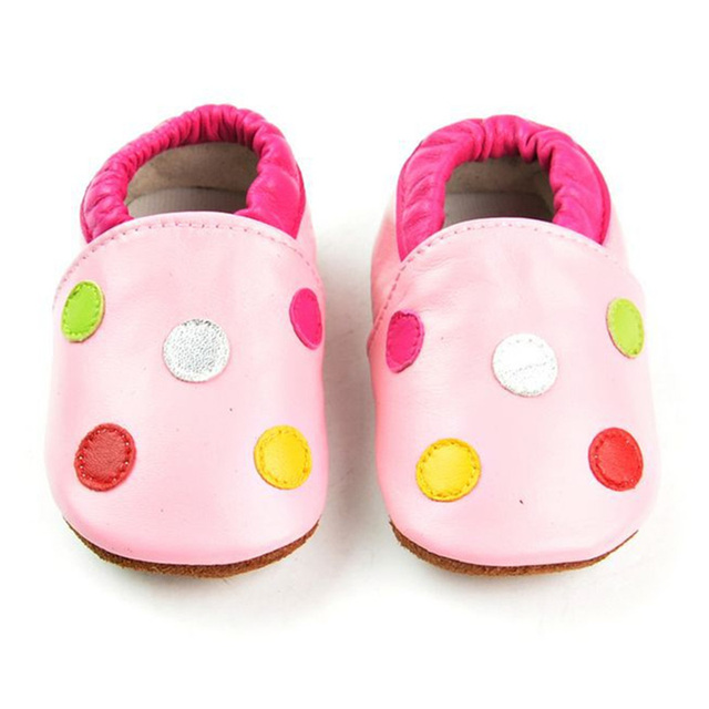 Unisex Infant Baby Shoes Toddler Toddler Baby Soft Soled Cowhide Bottom Skid-Proof Boys Girls Animal First Walkers 0-24 Month