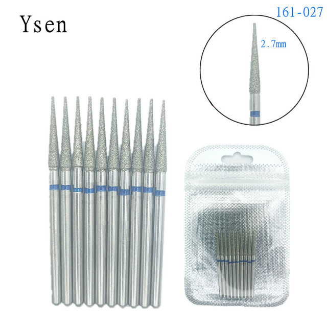 10pcsSet Diamond Nail Drill Bit Artery Electric Cutters For Pedicure Manicure Files Cuticle Burr Nail Tools Accessories